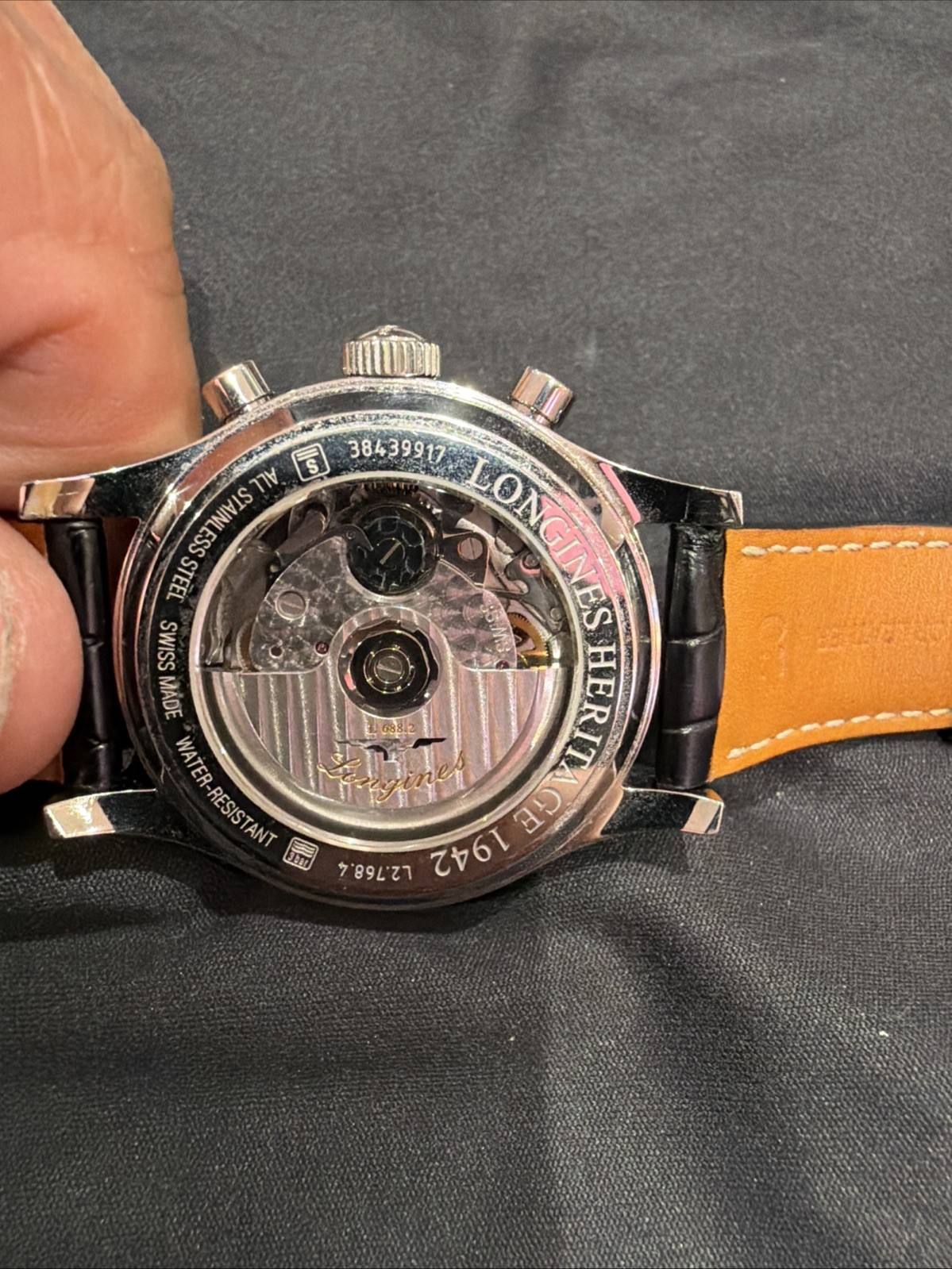 Longines Heritage Silver Men’s Watch – L28274730