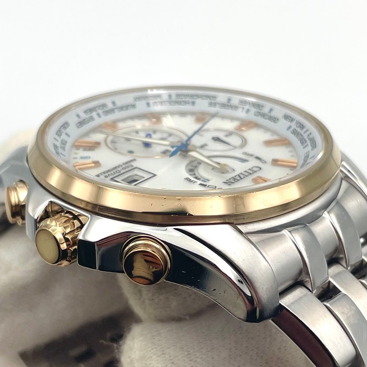 Citizen Attesa AT9064-53A H820 Limited Eco-Drive Radio Titanium