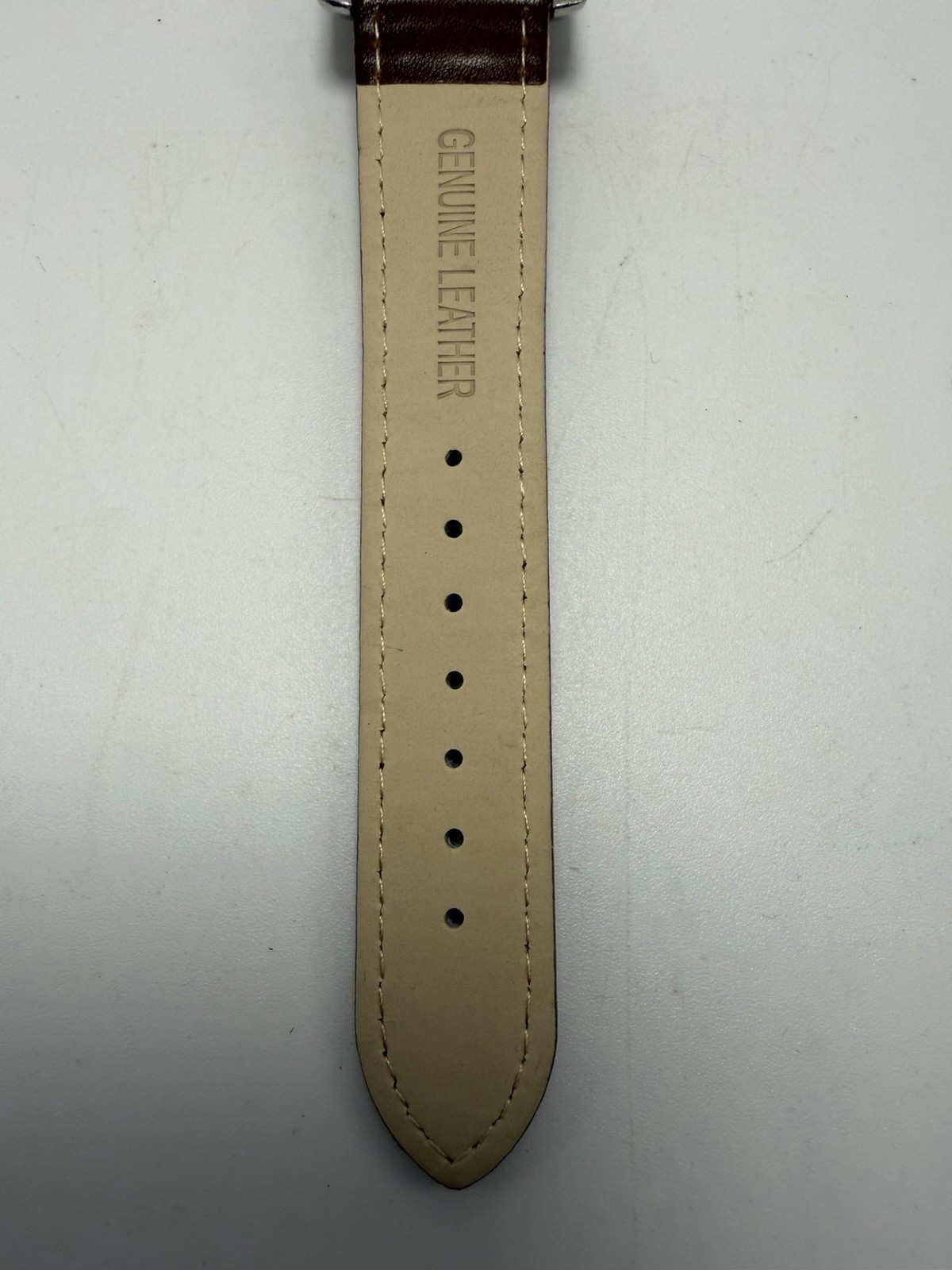Tommy Bahama TB1026 New Battery Mens Tank Watch 27MM 8″ Leather Band