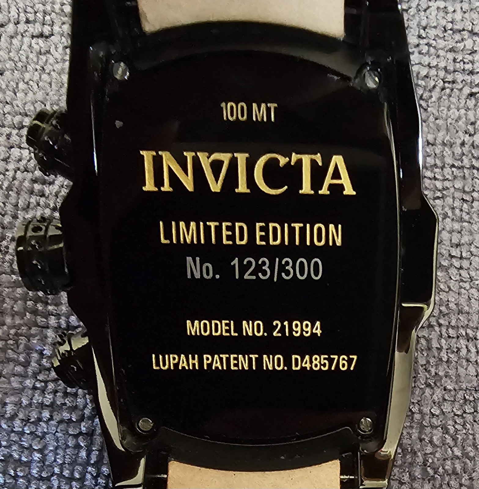 RARE Invicta 21994 Lupah Limited Edition SWISS MADE Watch 123/300 Mother Pearl
