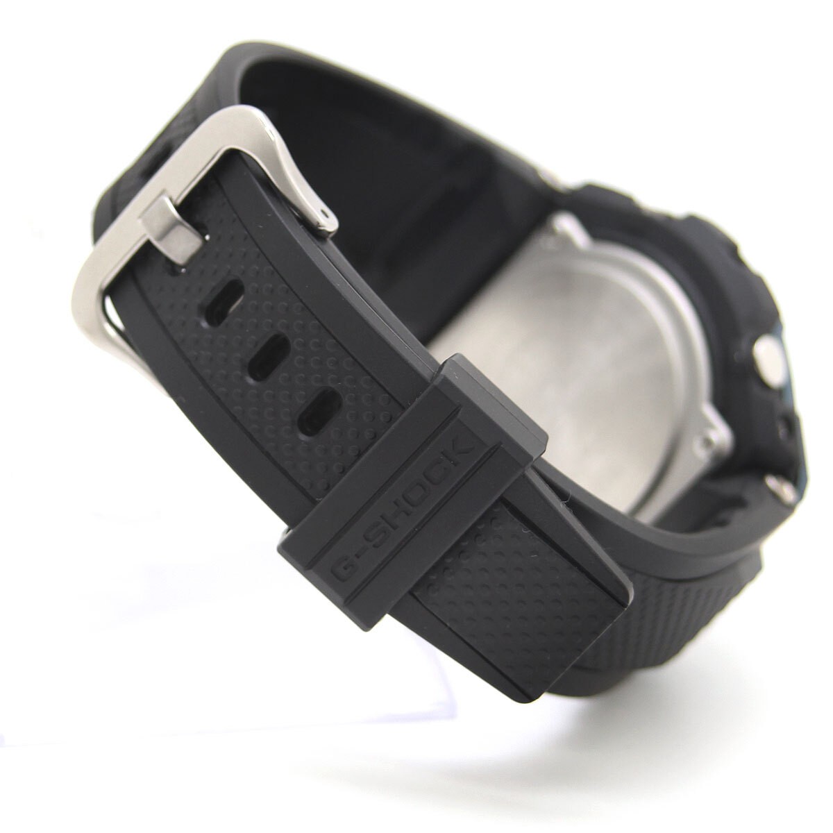 Used CASIO G SHOCK G STEEL GST W300G 1A2JF Radio Solar Black Blue Men s Watch G