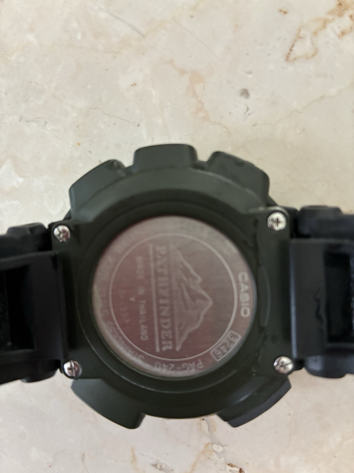 Casio Pathfinder 3246 PAG-240 Mens Watch 48mm Tough Solar Altimeter Compass