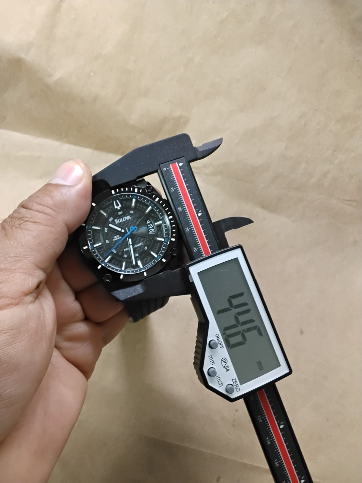 Bulova Precisionist Champlain C960944 ( 98B142 ) Rubber/Silicone Strap Working