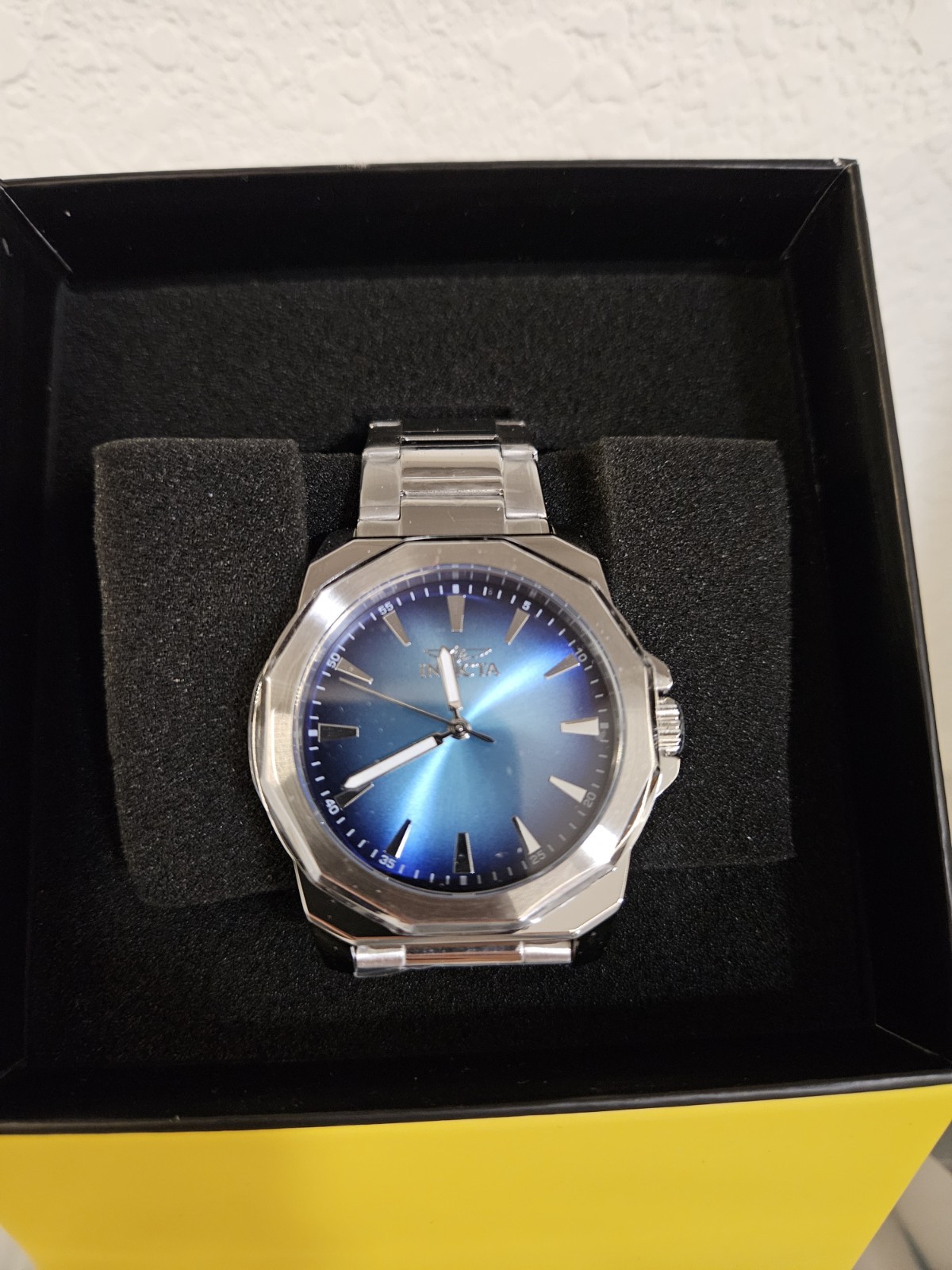 Invicta Speedway Men’s Watch 50989 | 42mm Stainless Steel | Blue Dial Quartz New