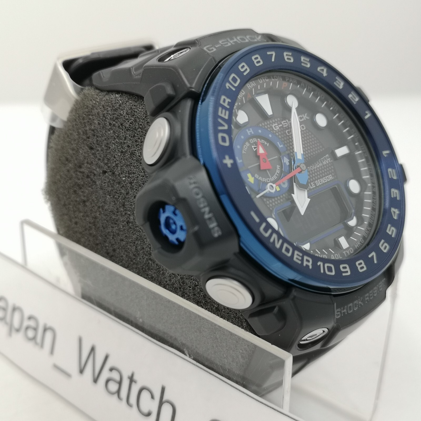 CASIO G-SHOCK GULFMASTER GWN-1000B-1BJF Blue Black Solar Men’s Watch New in Box