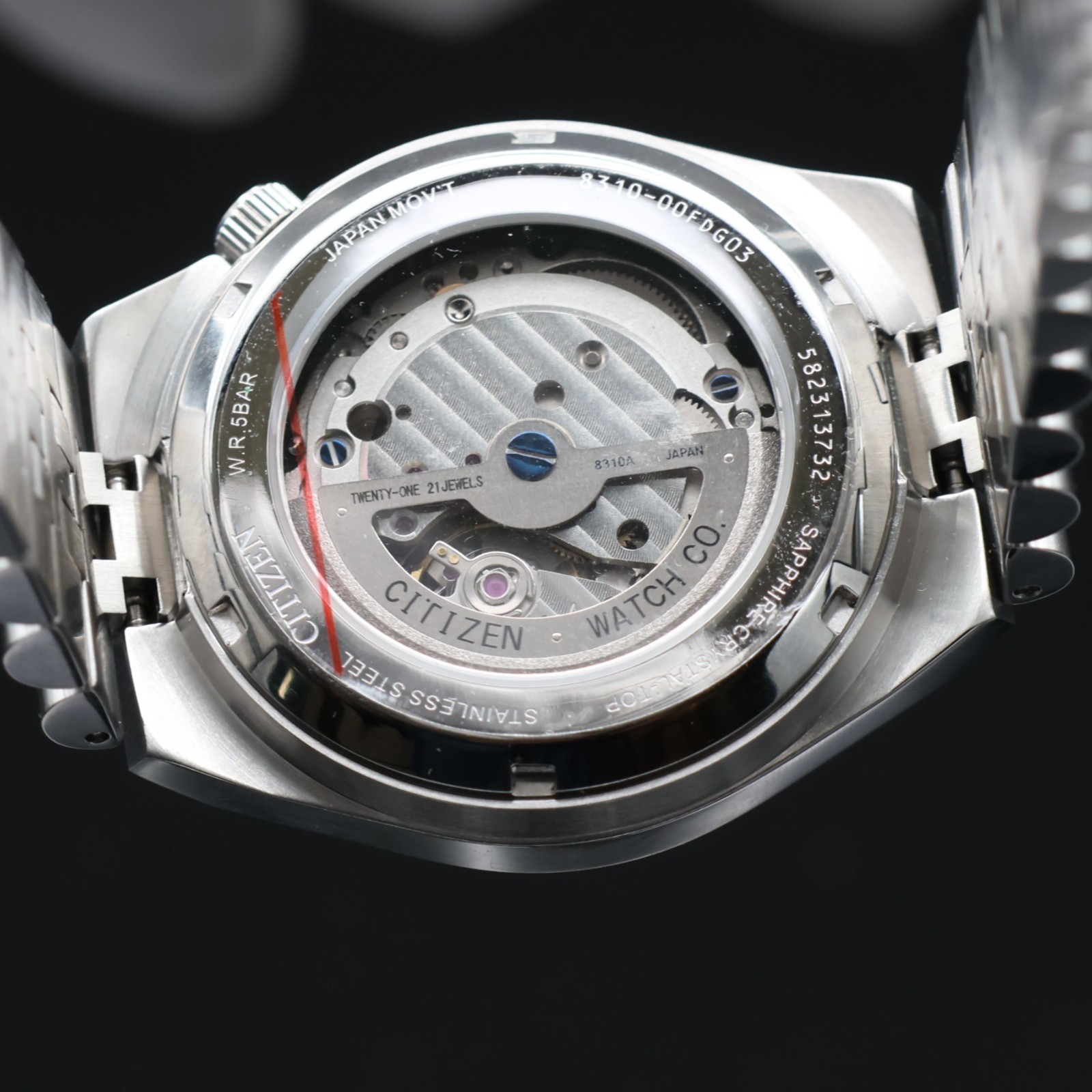 Citizen Tsuyosa NK0020-55E Automatic Black Dial 40mm Stainless Steel Watch NIB⚫