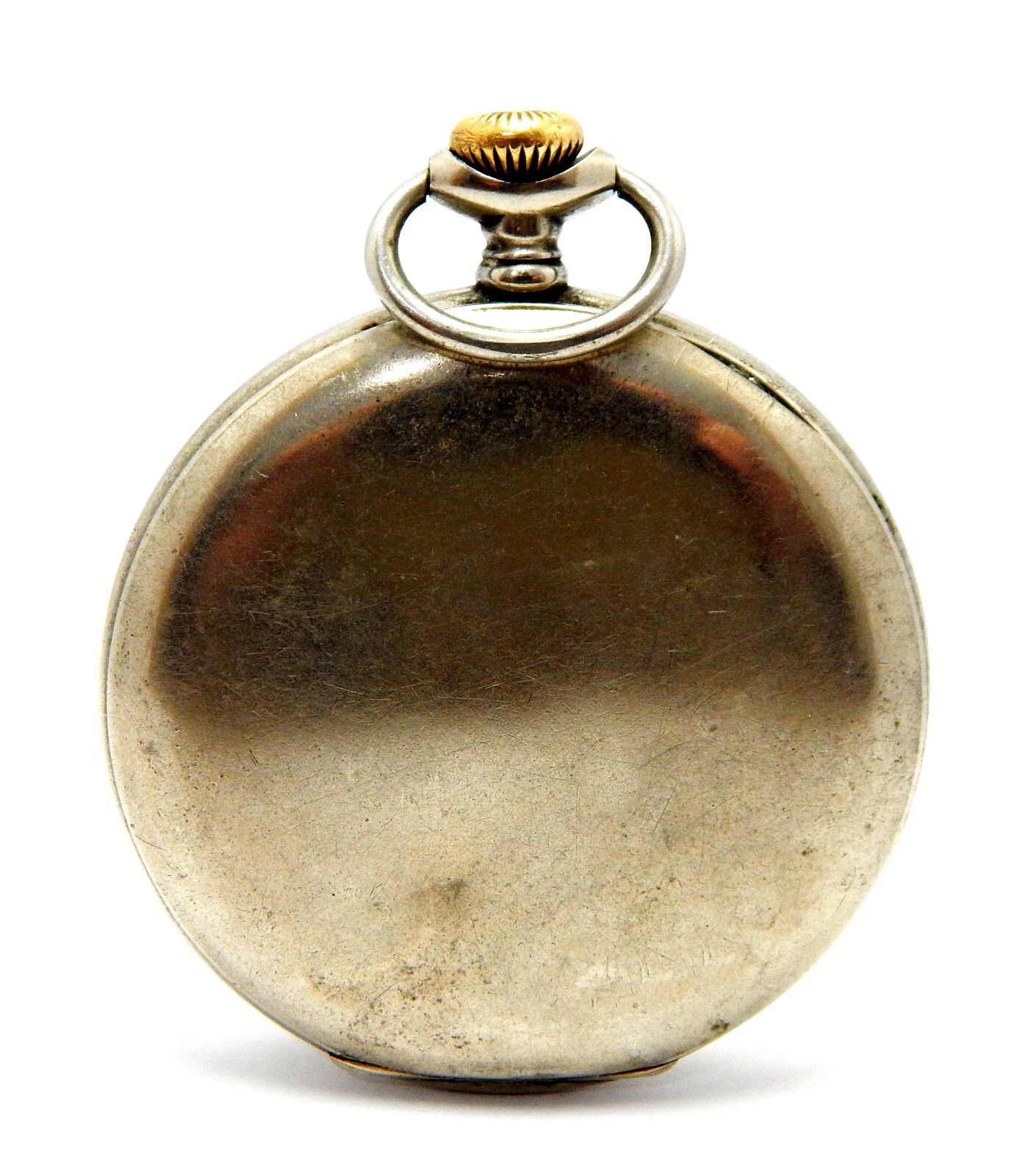 Pocket Watch CYMA Suisse Open Face Dial Porcelain 50mm 1910c To Restore Parts
