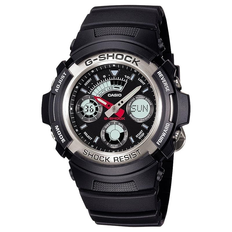 Brand New Casio Wristwatch G Shock AW 590 1AJF Men’s Black 1