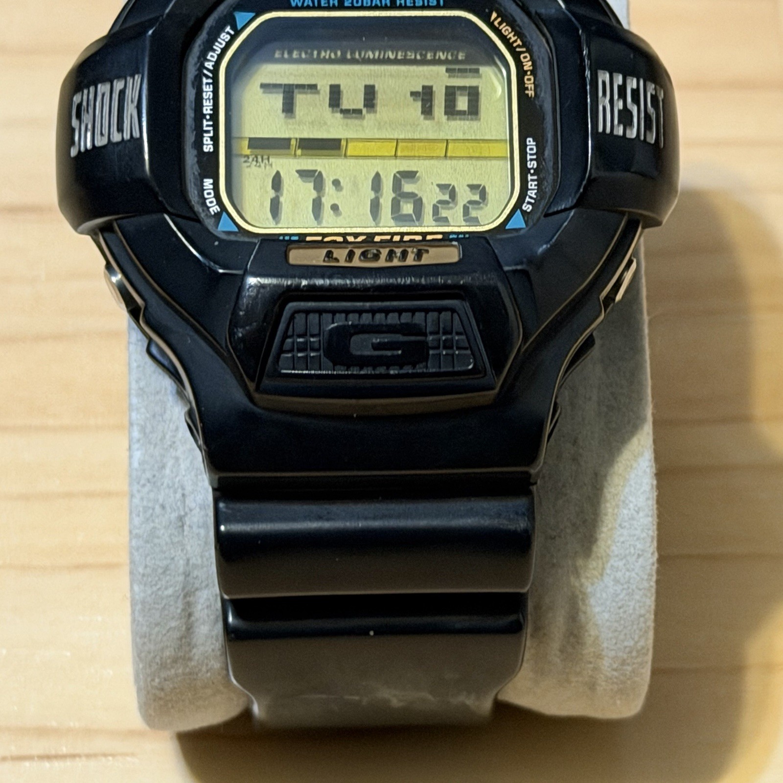 Casio G-Shock DW-8010G-1 Ship Backlight Illuminator 1431 Mod Digital Watch 8010