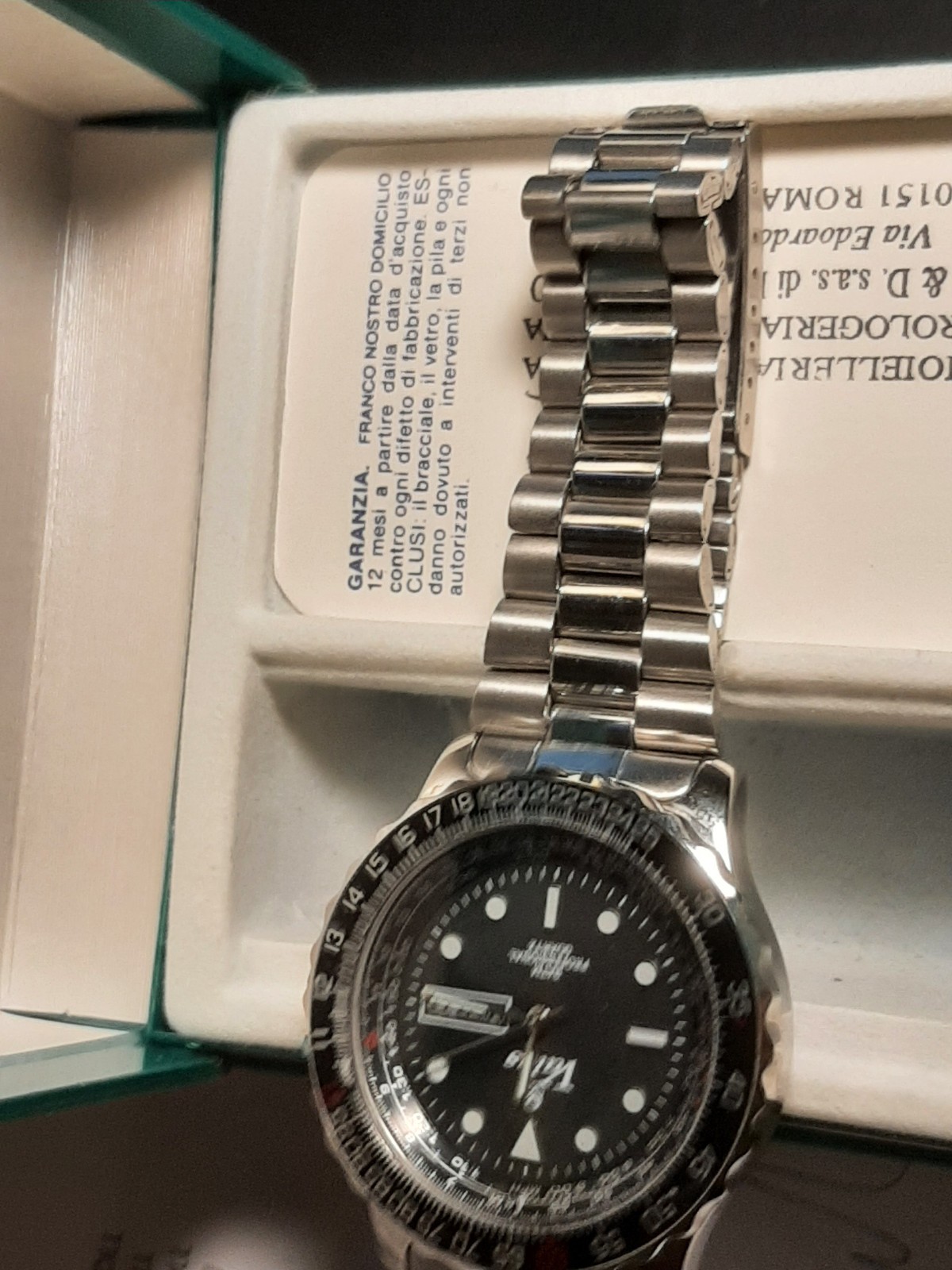 Valus Veglia Chronograph Watch Vintage 1990s/1999s New – Working.