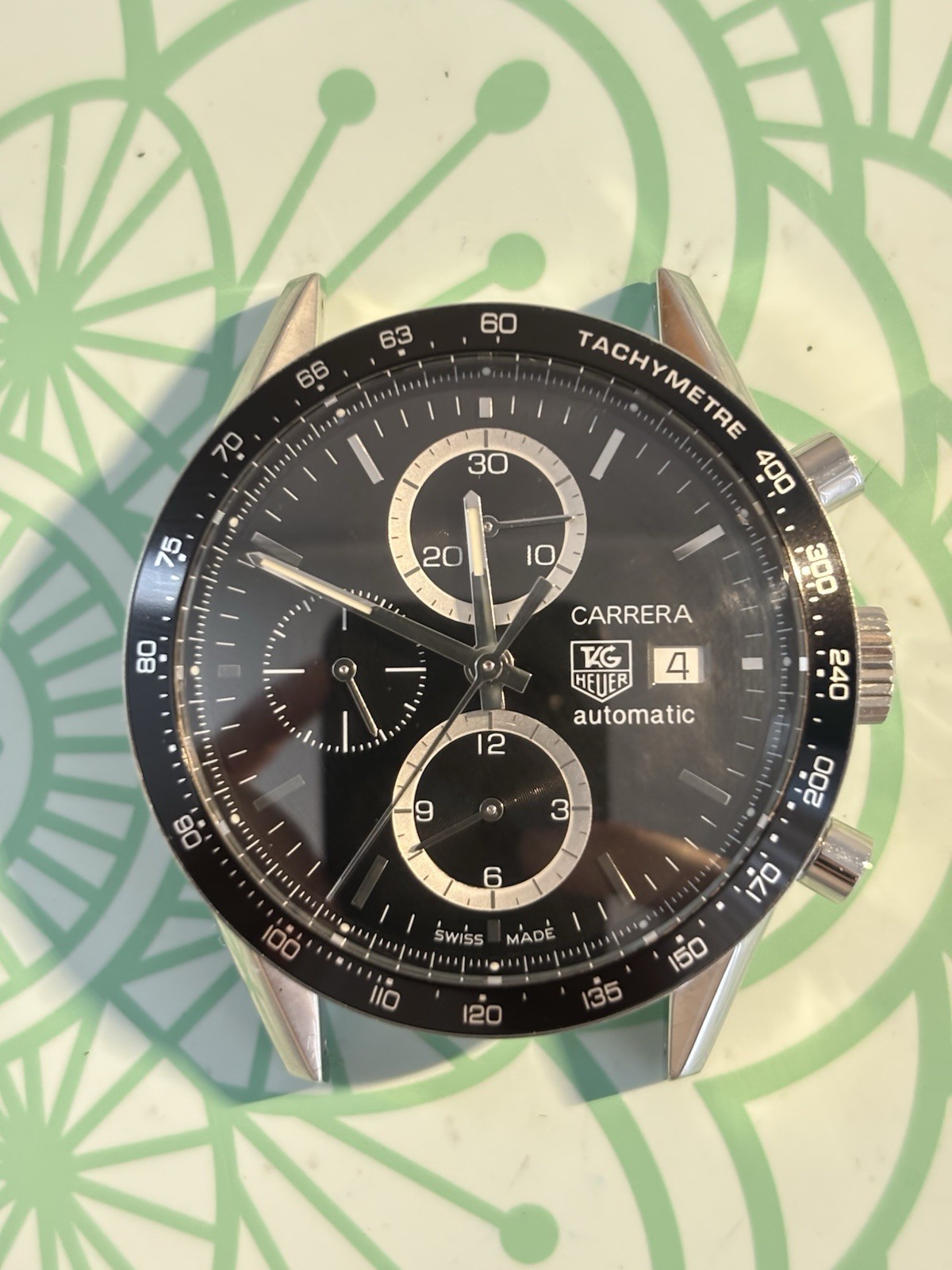 Tag Heuer Men’s Carrera Automatic Chronograph Watch CV2010 Calibre. Authentic.