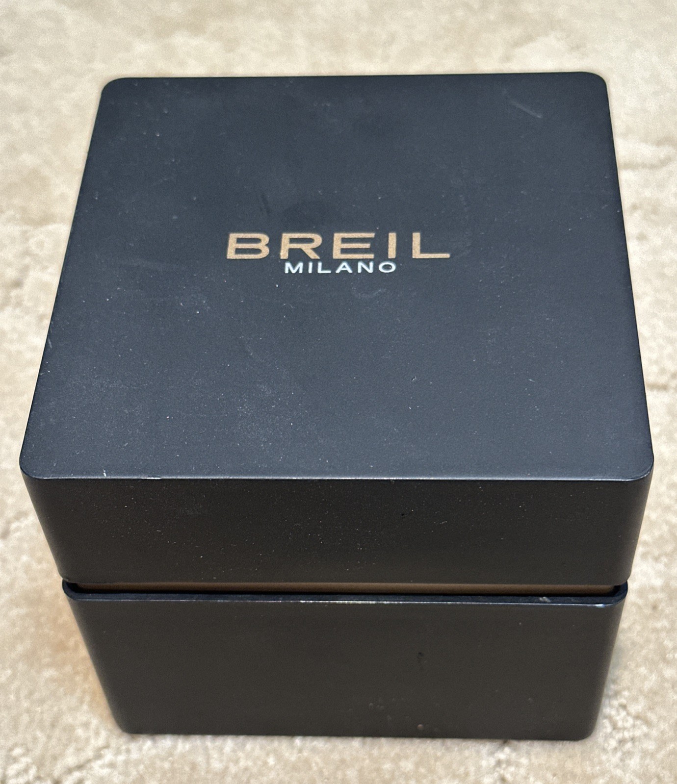 Authentic BREIL Wonder Blue/Rubber 41.5mm BW0175 Men’s Watch w/Box