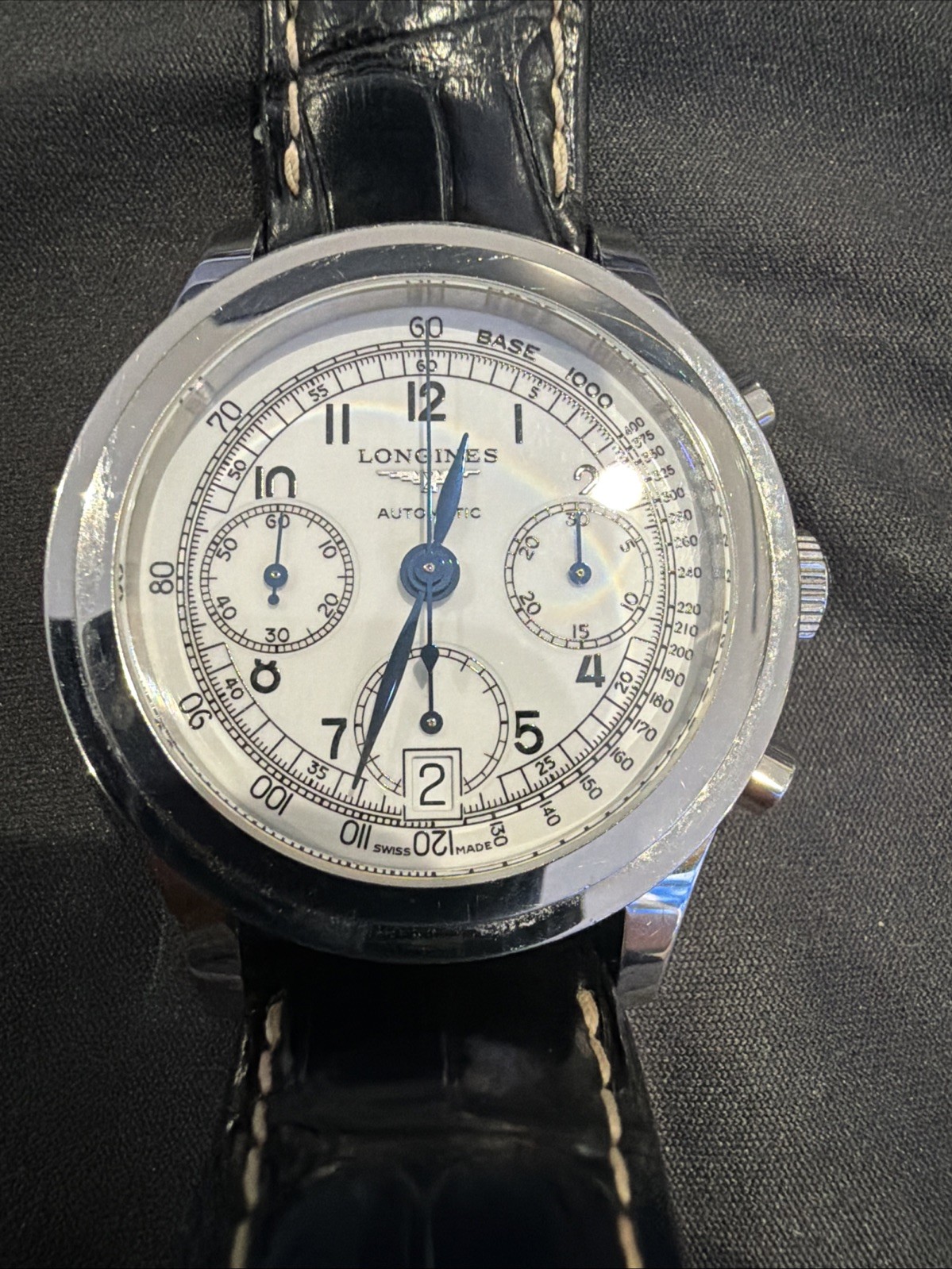 Longines Heritage Silver Men’s Watch – L28274730