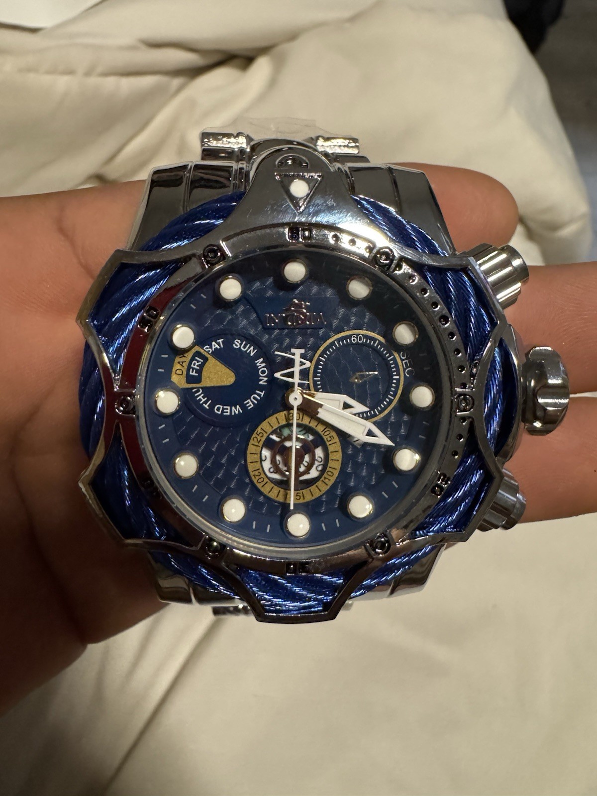 Invicta Bolt Men’s Quartz Analog Watch imitation 55mm