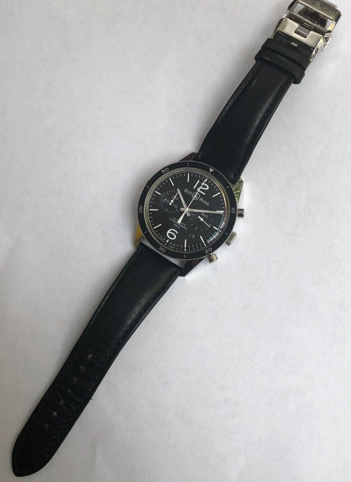 BELL &ROSS BR126-95-SP AUTOMATIC MOVEMENT 42 MM WRIST WATCH CHRONOGRAPH