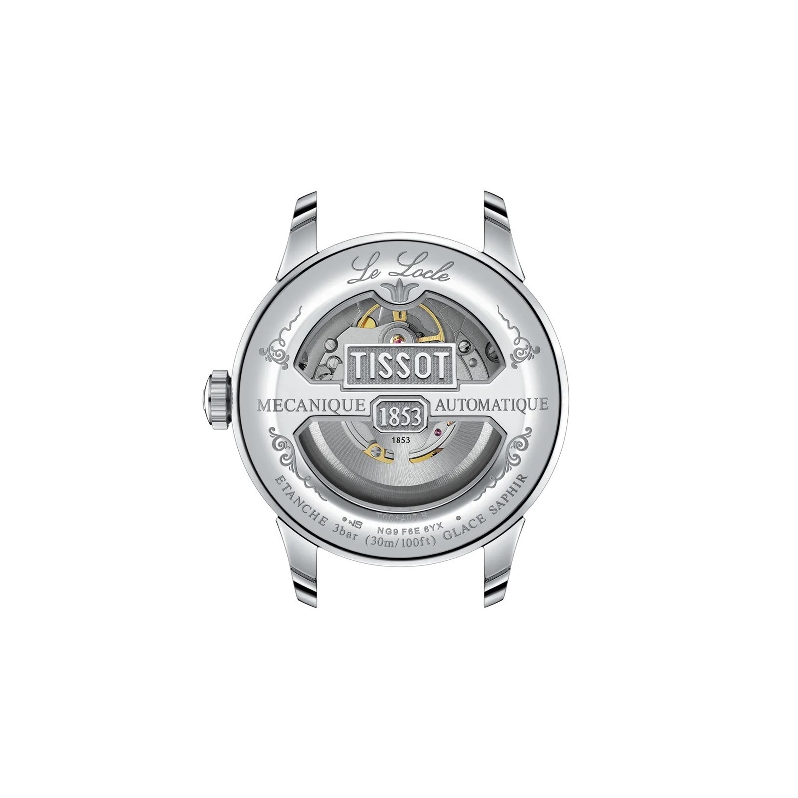 Tissot Le Locle Automatic 39.3mm Stainless Wristwatch Ref. T006.407.11.043.00