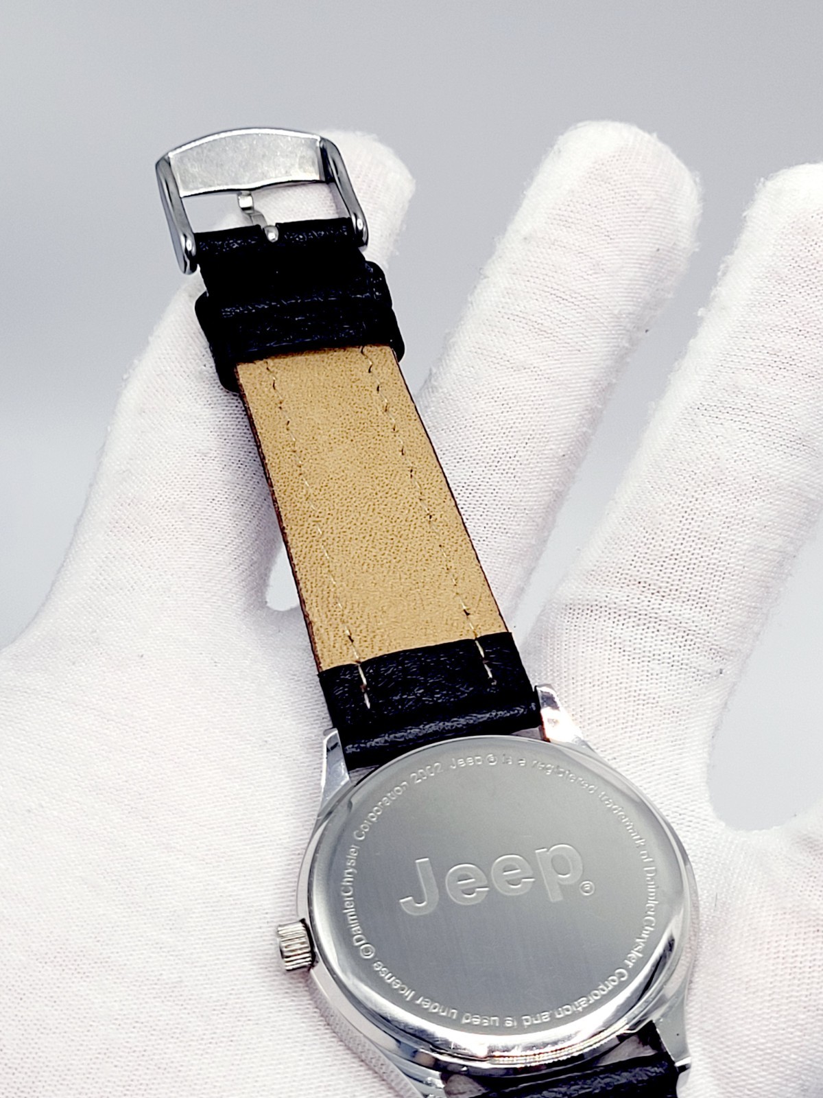 WORKS [N. MINT] 2002 JEEP® QUARTZ 38mm Vintage Unisex Watch Japan Made New Batt