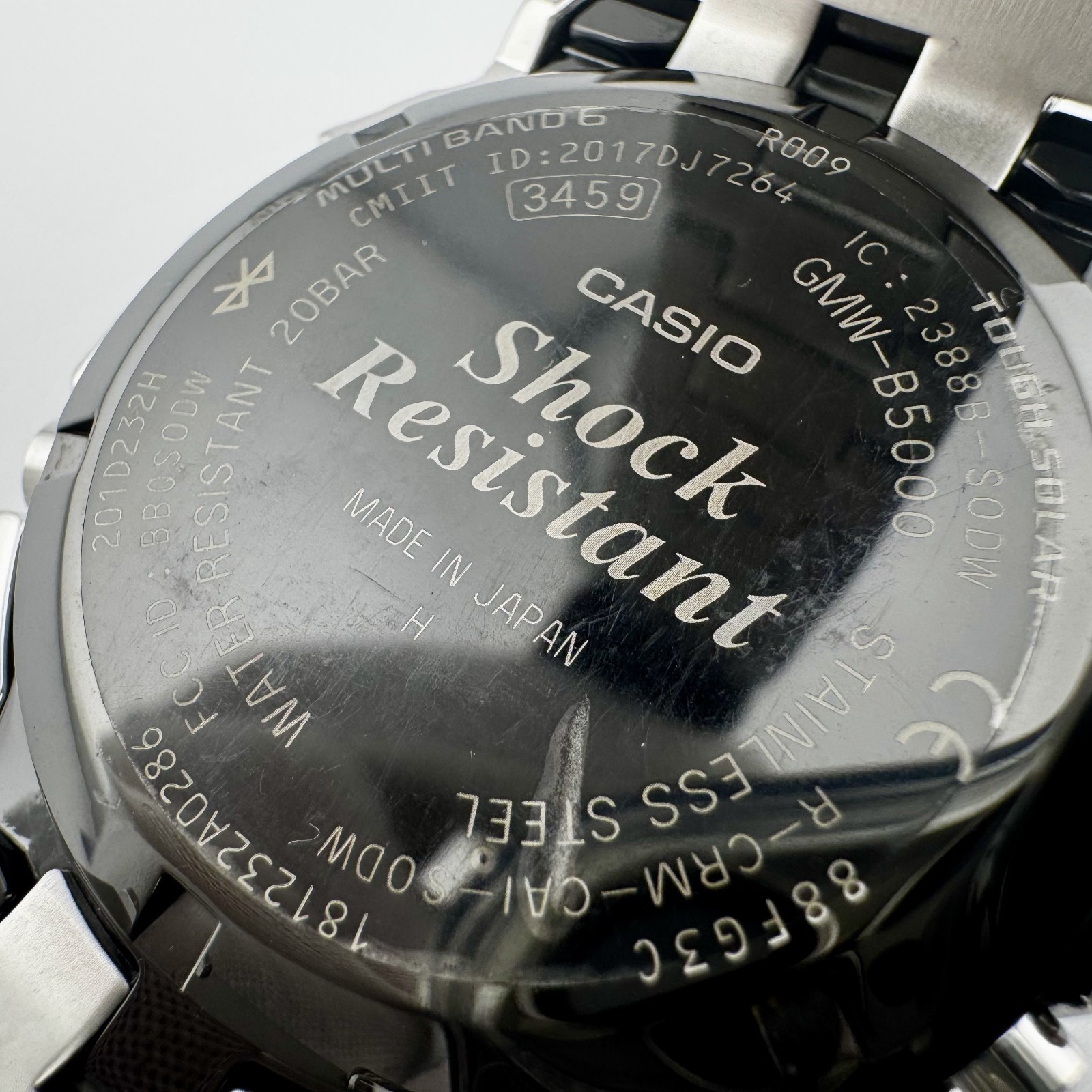 CASIO G-SHOCK GMW-B5000D-1JF Full Metal Bluetooth Solar Quartz Digital Watch