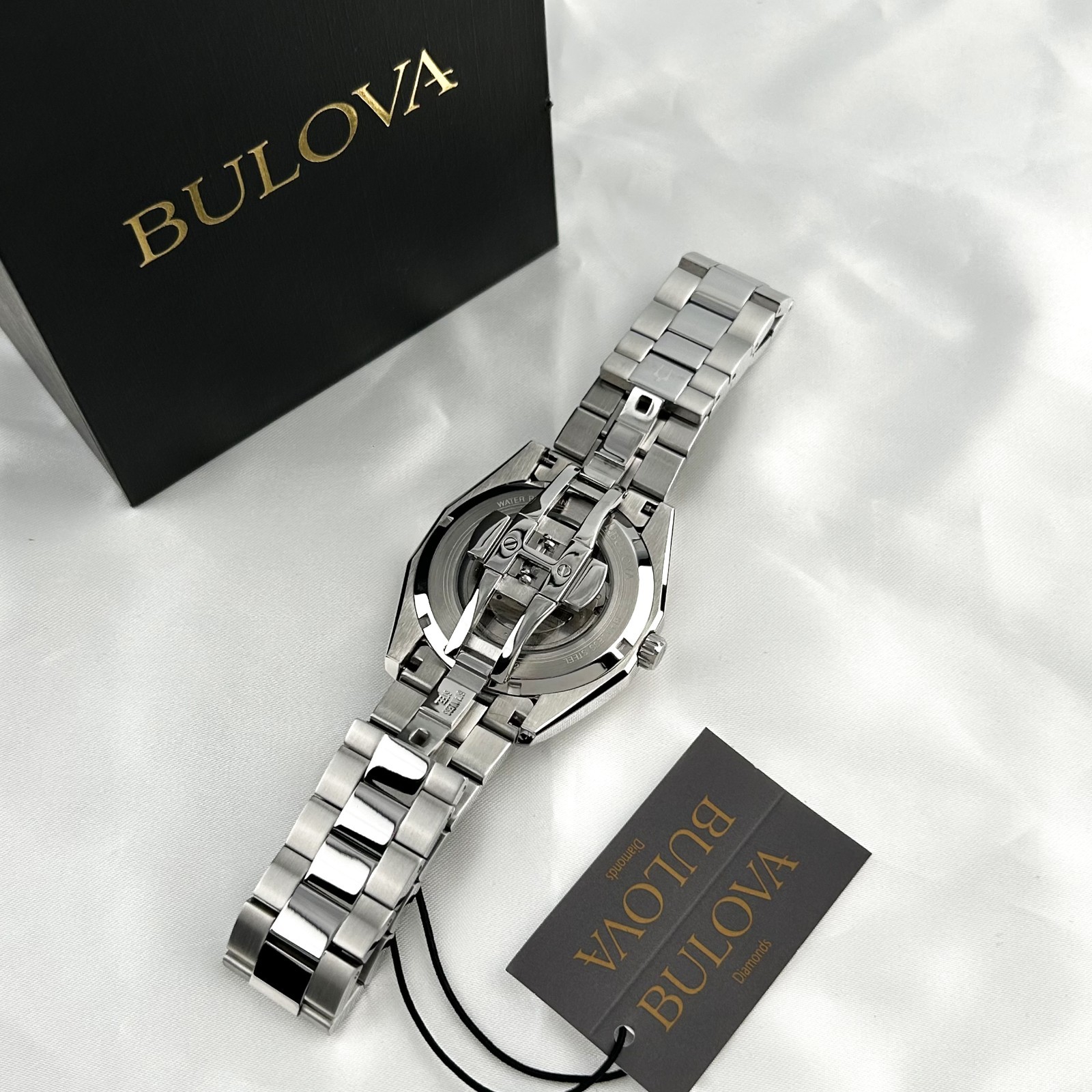 Bulova Classic Surveyor 96A274 Silver Tone Dial Men’s Automatic Watch 42mm