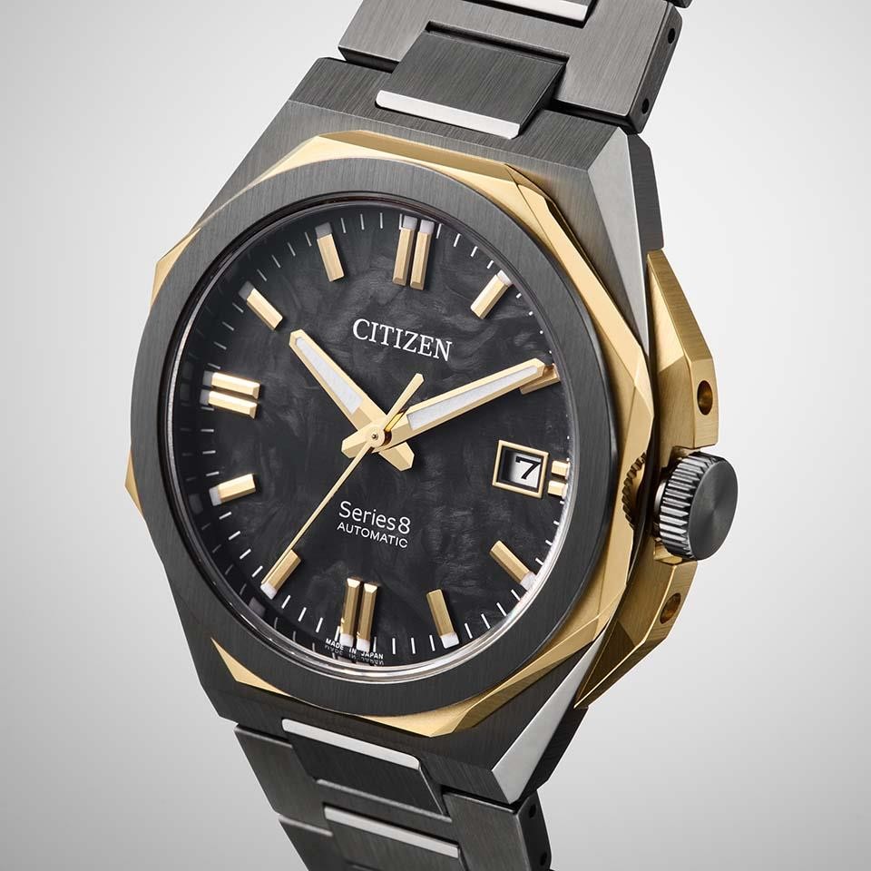 Citizen Series 8 NB6086-54E Automatic Limited Edition Black Dial 39.3mm Watch