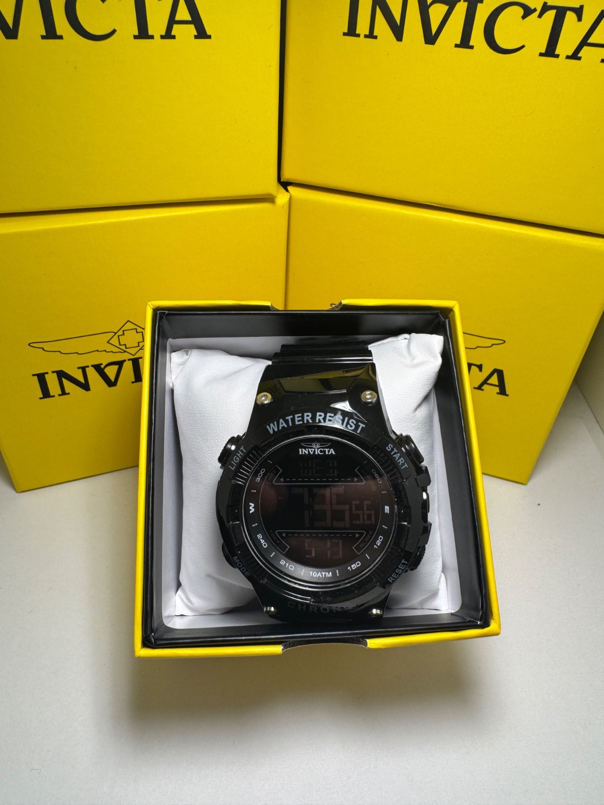 Invicta Racing Burnout Digital Men’s Watch – 52mm 49040 New in Box
