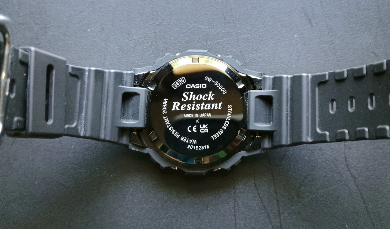 Casio G-Shock GW-5000U-1JF Solar Powered Atomic Timekeeping 200m Digital Watch