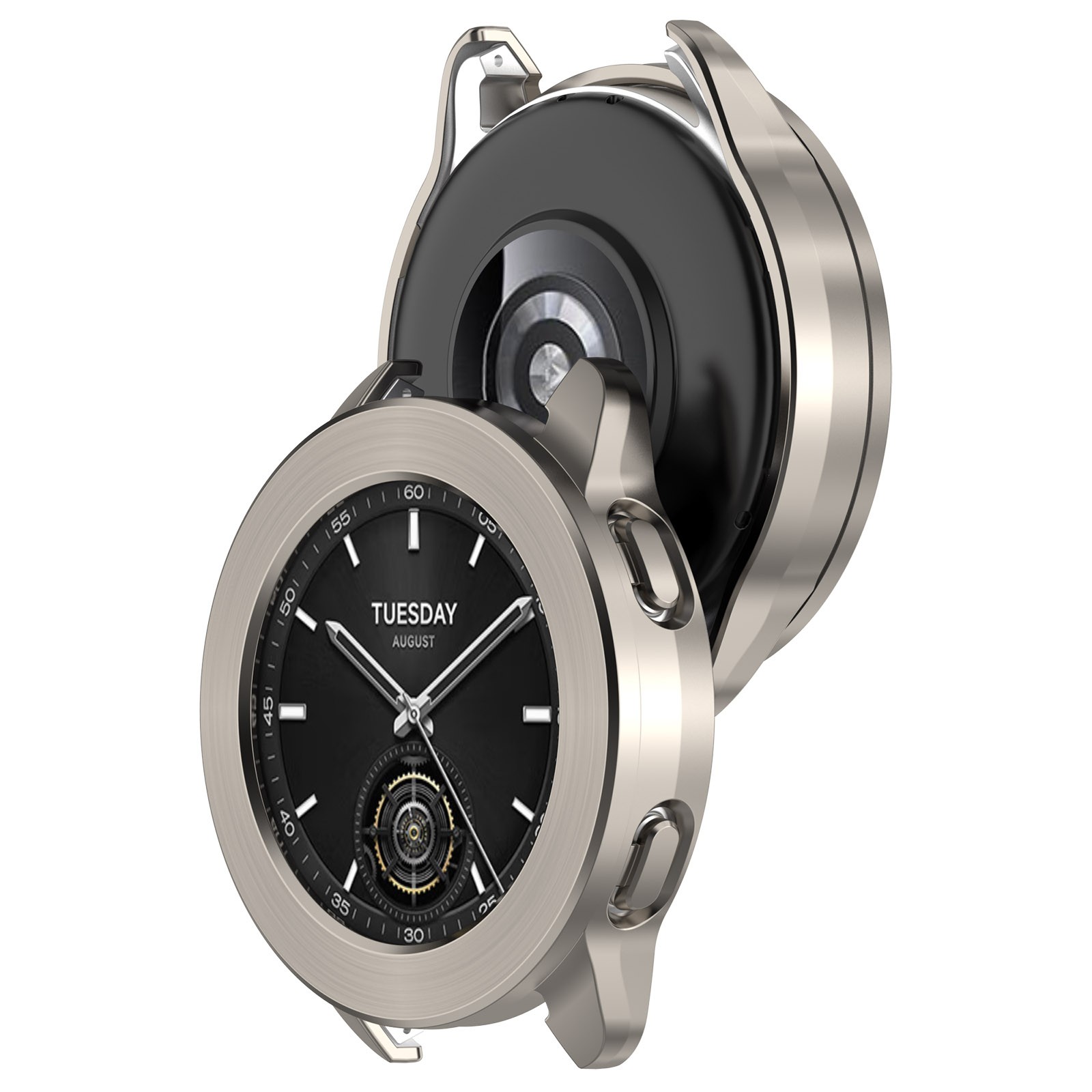 For Xiaomi Watch S3 Protective Case Cover + Replacement Bezel Protective Cover