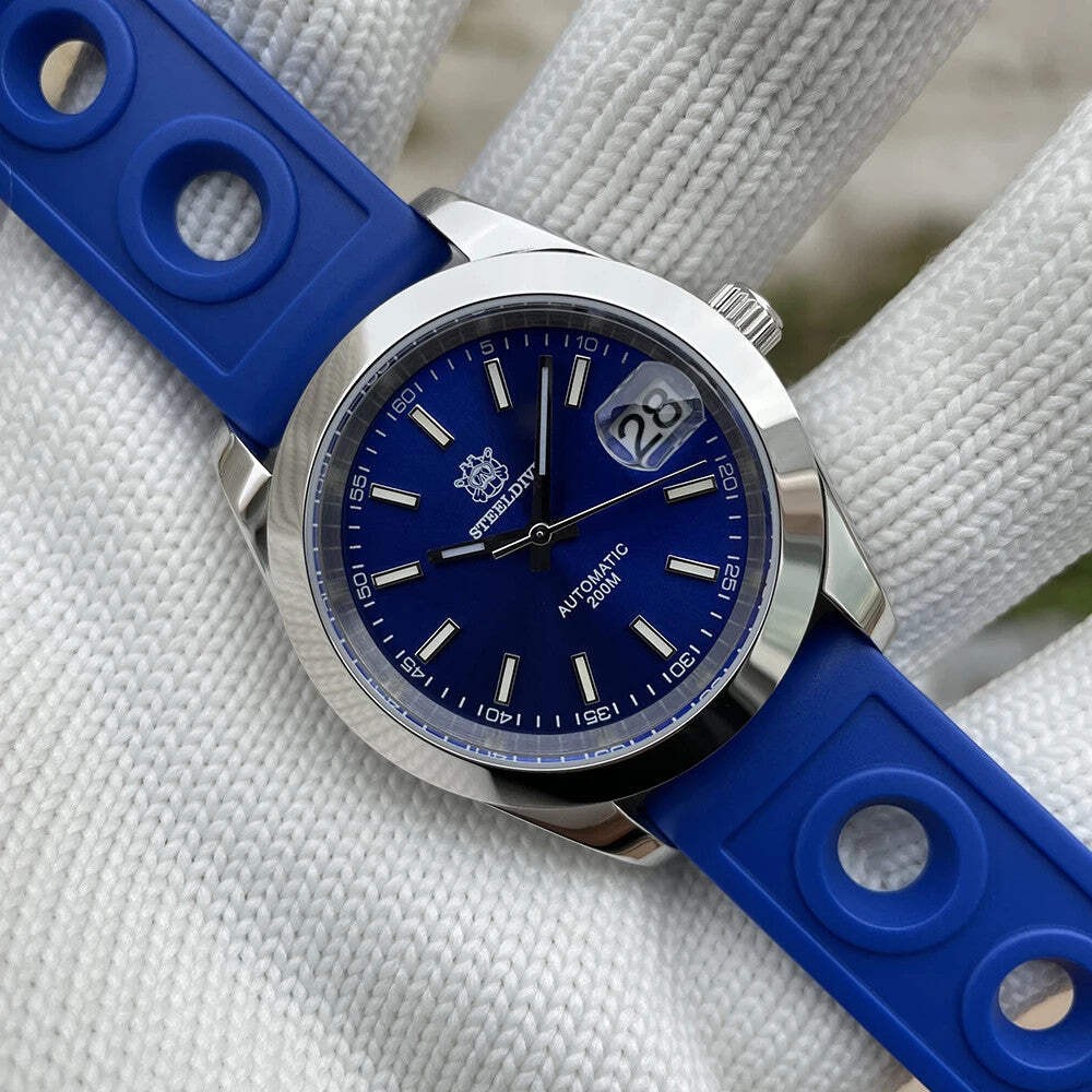 STEELDIVE SD1934 Retro Water Ghost Sapphire NH35 Automatic Diver Watch