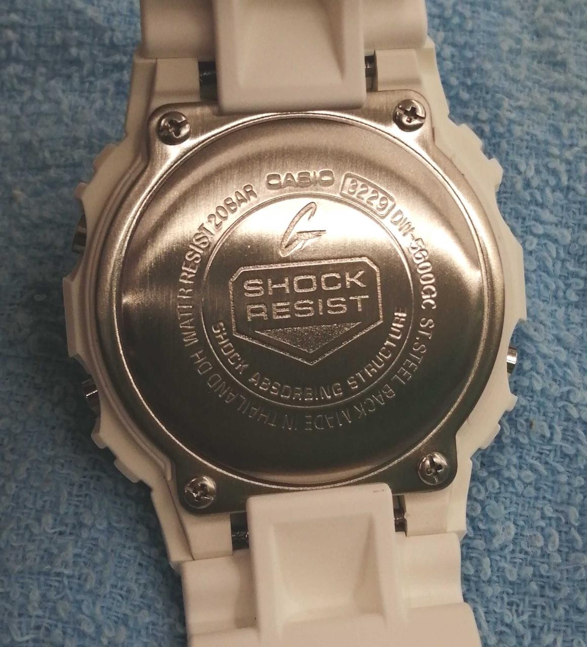 Casio G-Shock DW-5600GC Quartz Watch Resin Stainless Steel 200M