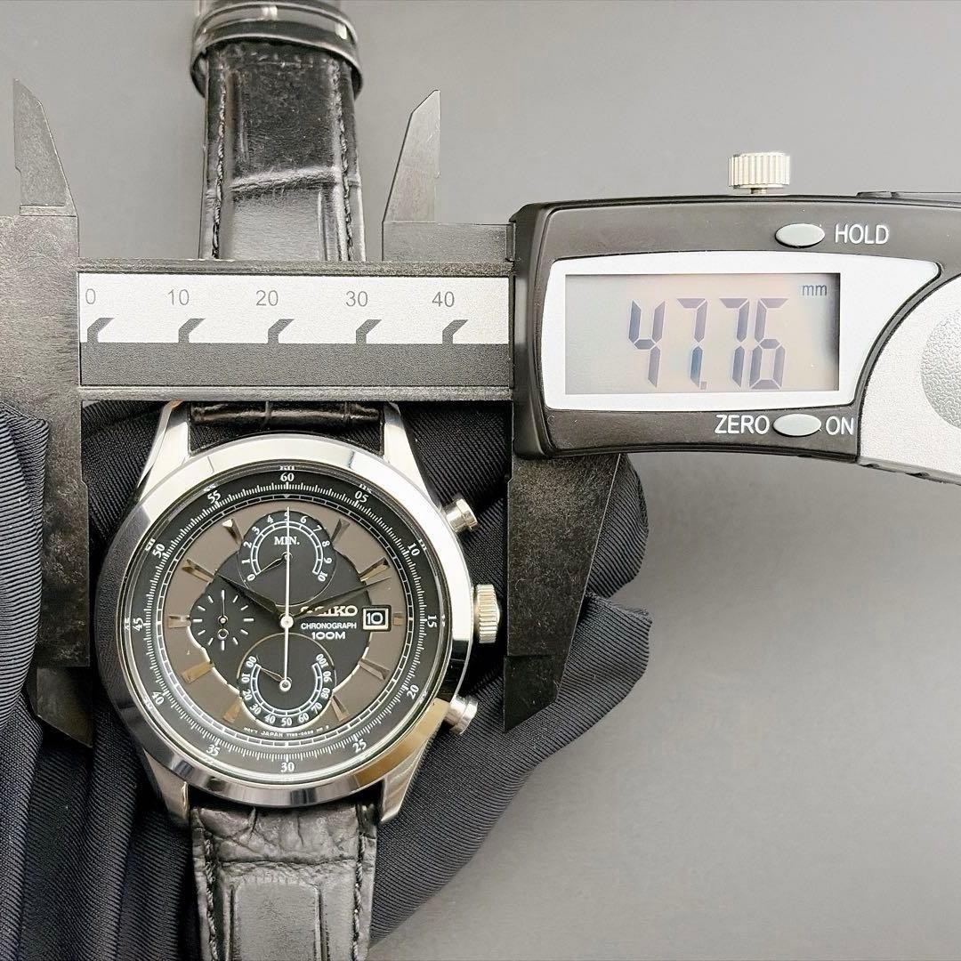 Seiko chronograph quartz men’s wristwatch business formal