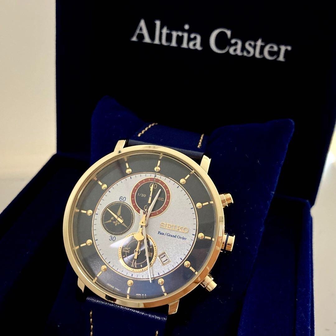 SEIKO Fate Grand Order Original Servant Watch Altria Caster Model Japan FGO