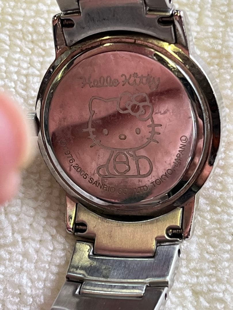 Hello Kitty Limited Edition Celebrity Watch Swarovski Diamonds Used Battery