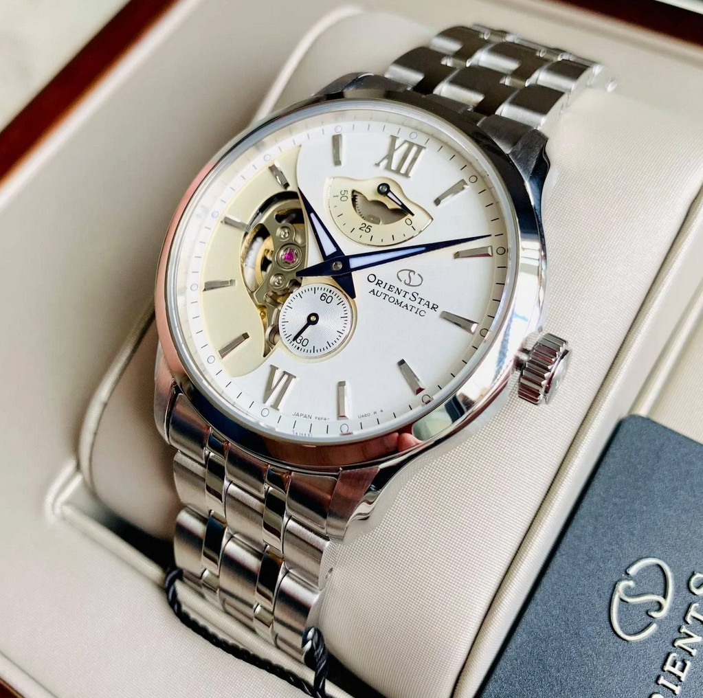 Orient Star Automatic RK-AV0B01S Silver Dial Men’s Watch Power Reserve