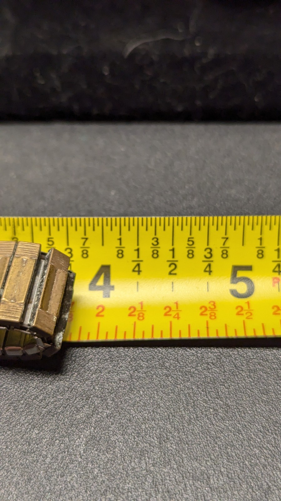 Vintage Timex Watch Gold Tone Stretch Band For Parts Or Repair 7.5″ Philippines