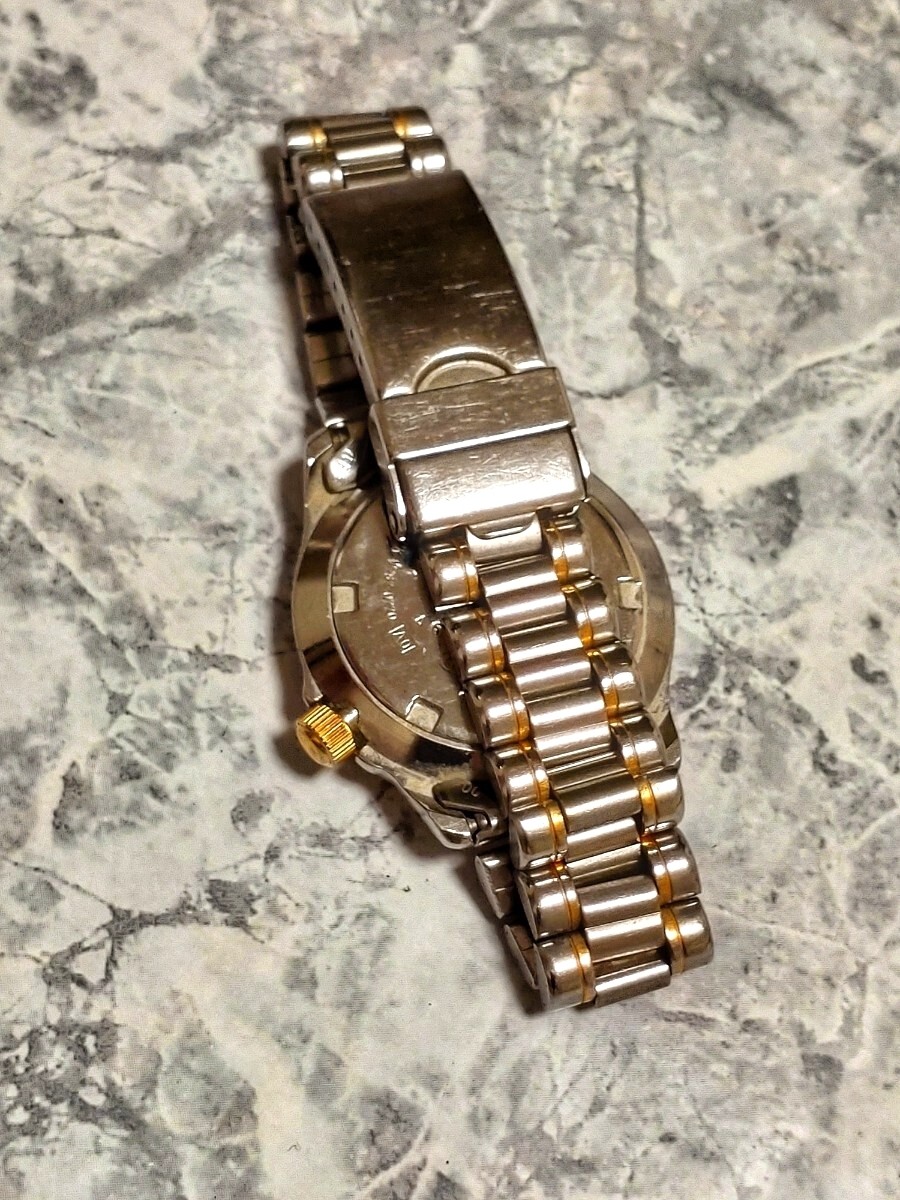 Working condition new battery replaced SEIKO ALBA Aqua Gear men s women s wristw