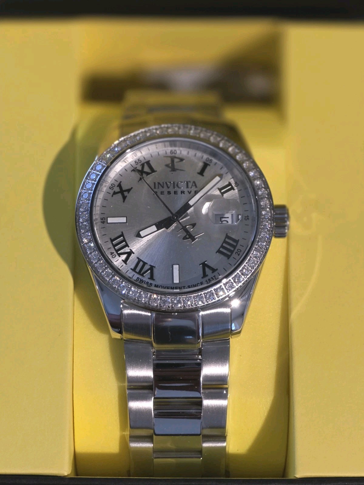 Invicta Men’s Elite Diamond 41mm Quartz Watch IN-51095