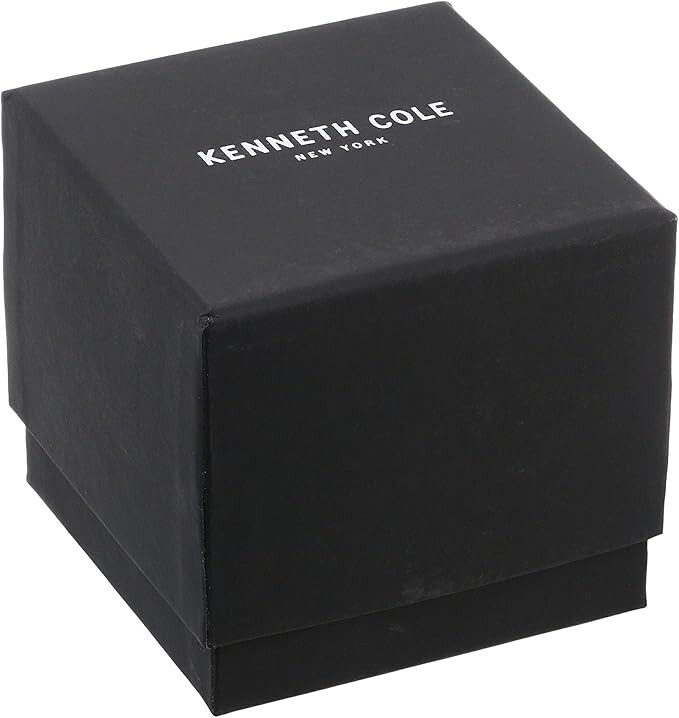 Kenneth Cole Ladies Classic 25mm Stainless Steel Quartz Watch – KC50893007 NEW