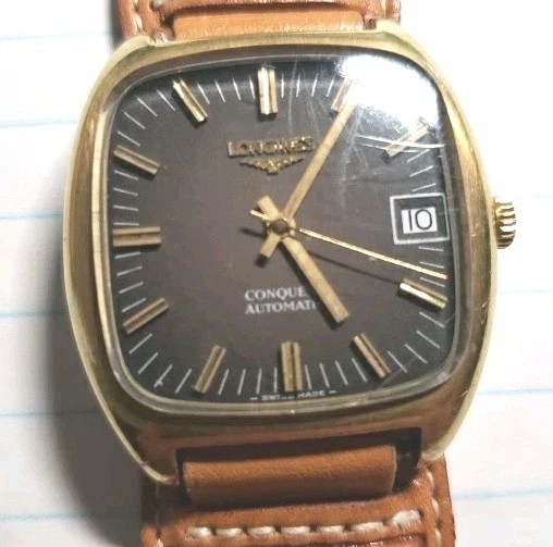 Vintage Longines Conquest 25 Jelews Automatic L633.1 Rare