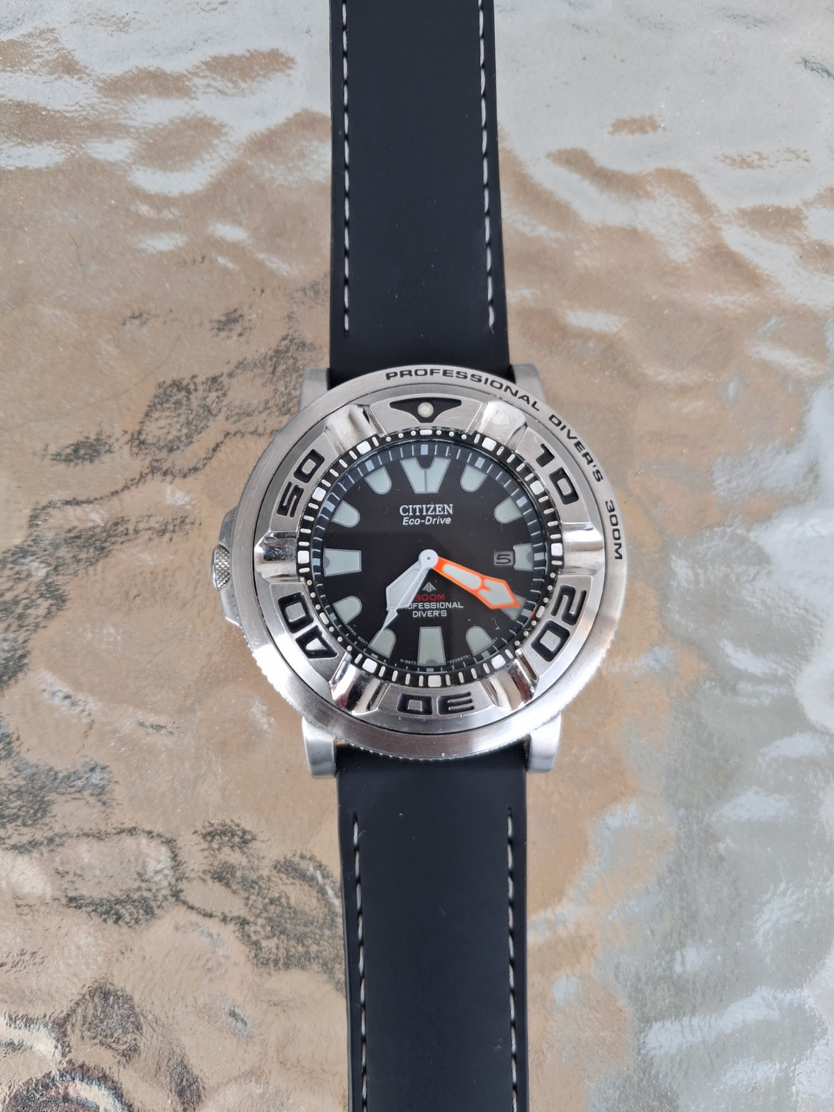 Citizen Ecozilla Professional Divers 300m St. Steel B873-s057892 48mm Mens Watch