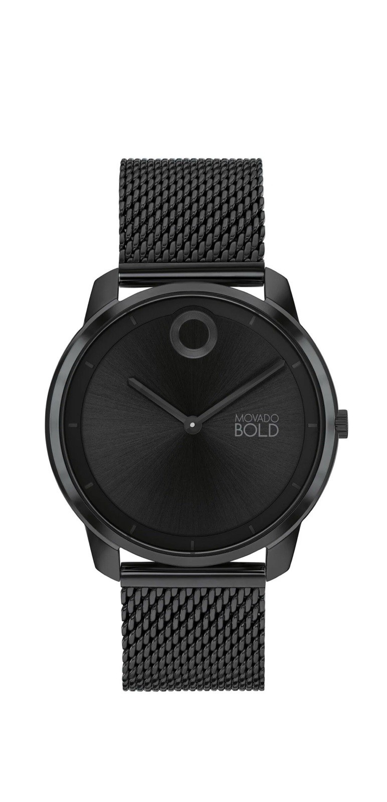 Brand New Movado Bold Trend Element Stainless Steel Mesh Band Watch 3601017
