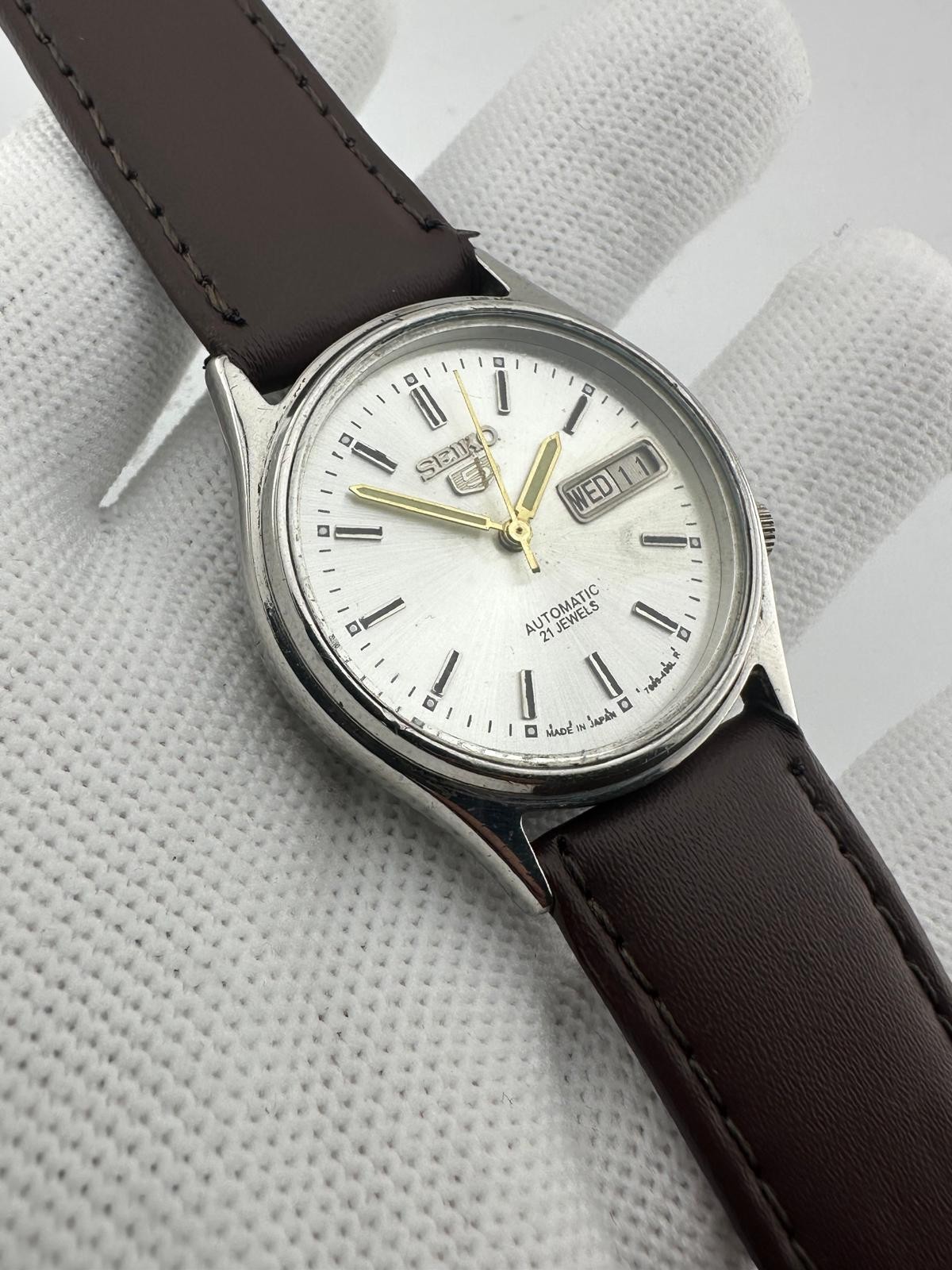 Vintage Seiko 5 Automatic Authentic Japan Made Men’s Wrist Watch