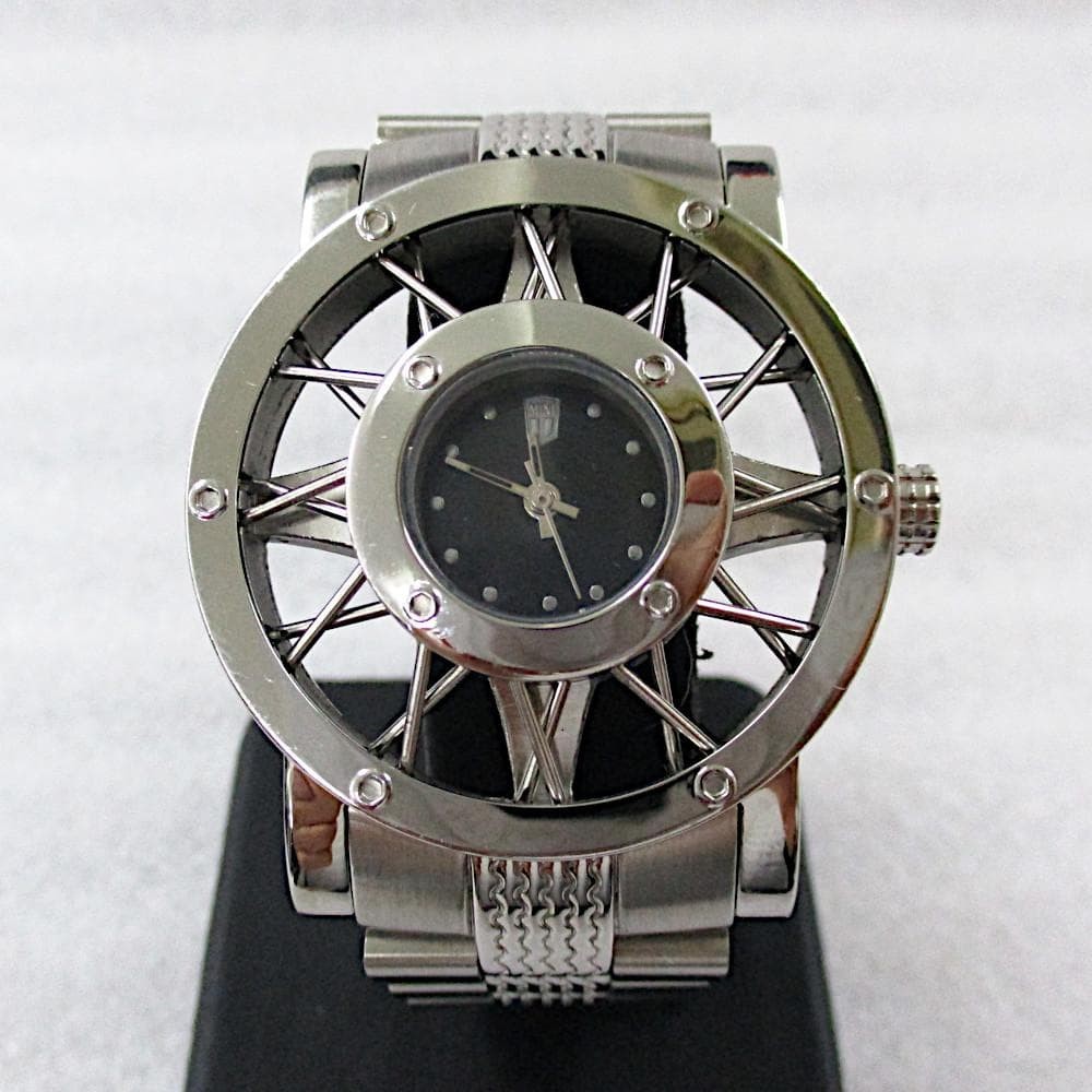 MINI Quartz SS 40mm Black Dial Watch