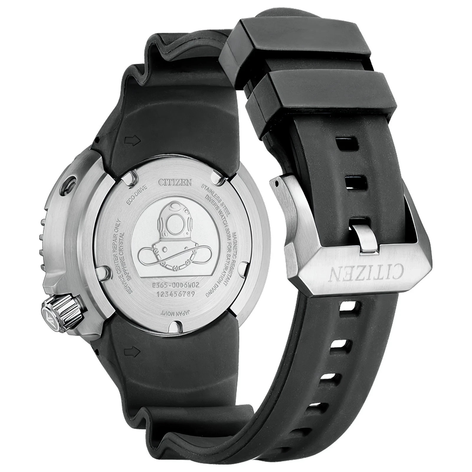 CITIZEN PROMASTER BN1024-01Z Eco-Drive Red Dial Date Display 300M Men’s Watch