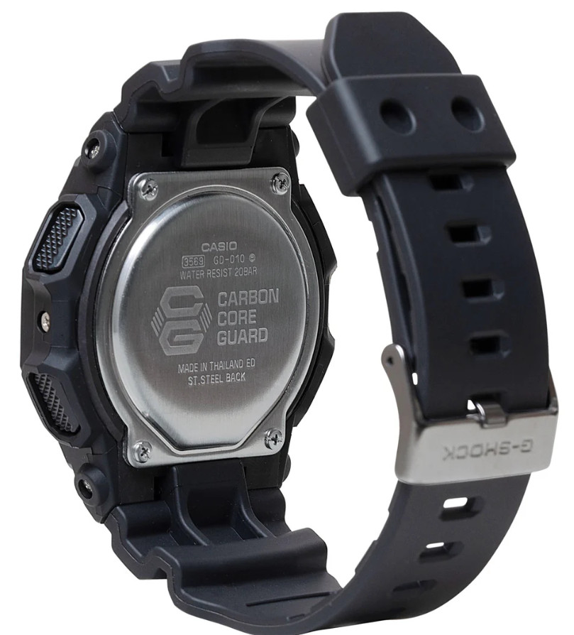 Casio G-Shock Digital Black Bio-based Resin Watch GD-010-1