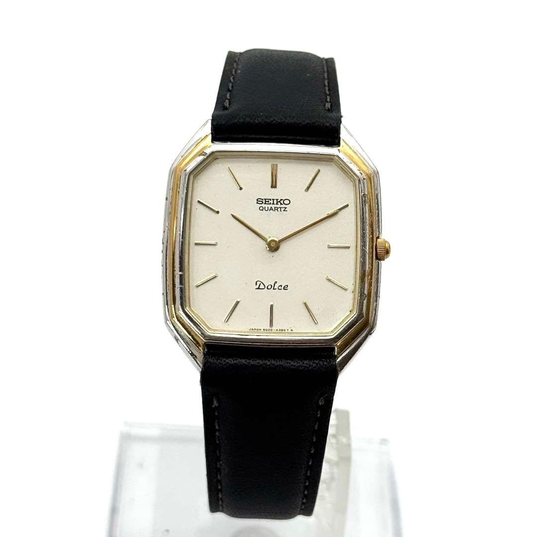 NEW battery Seiko Dolce 6020-5930 Quartz Watch JDM 1970s Rare Vintage