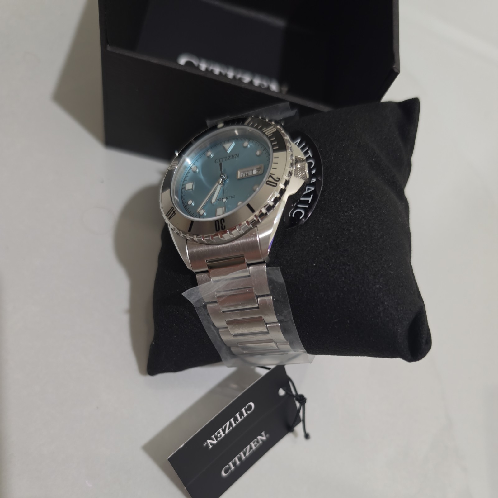 Citizen Automatic Sapphire Crystal Blue Dial NH7530-52L Sports Watch