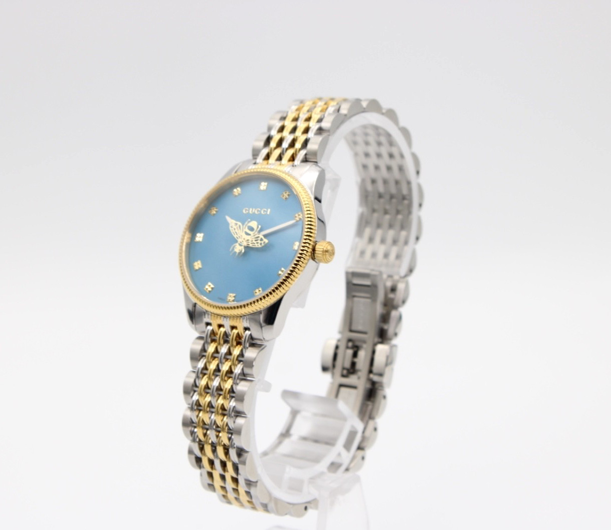 GUCCI G-Timeless YA1265029 Blue Dial Quartz Women’s Watch 29mm