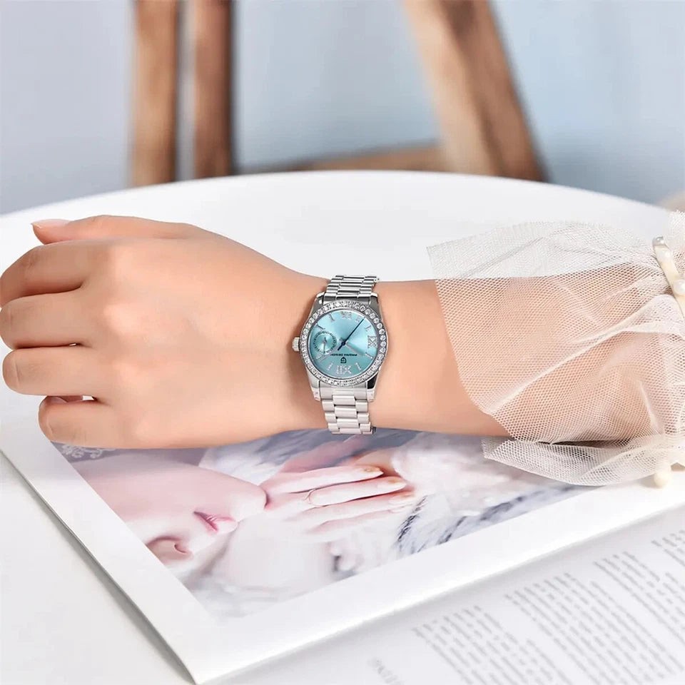 Pagani Design PD-1776 Blue Women Automatic Watch