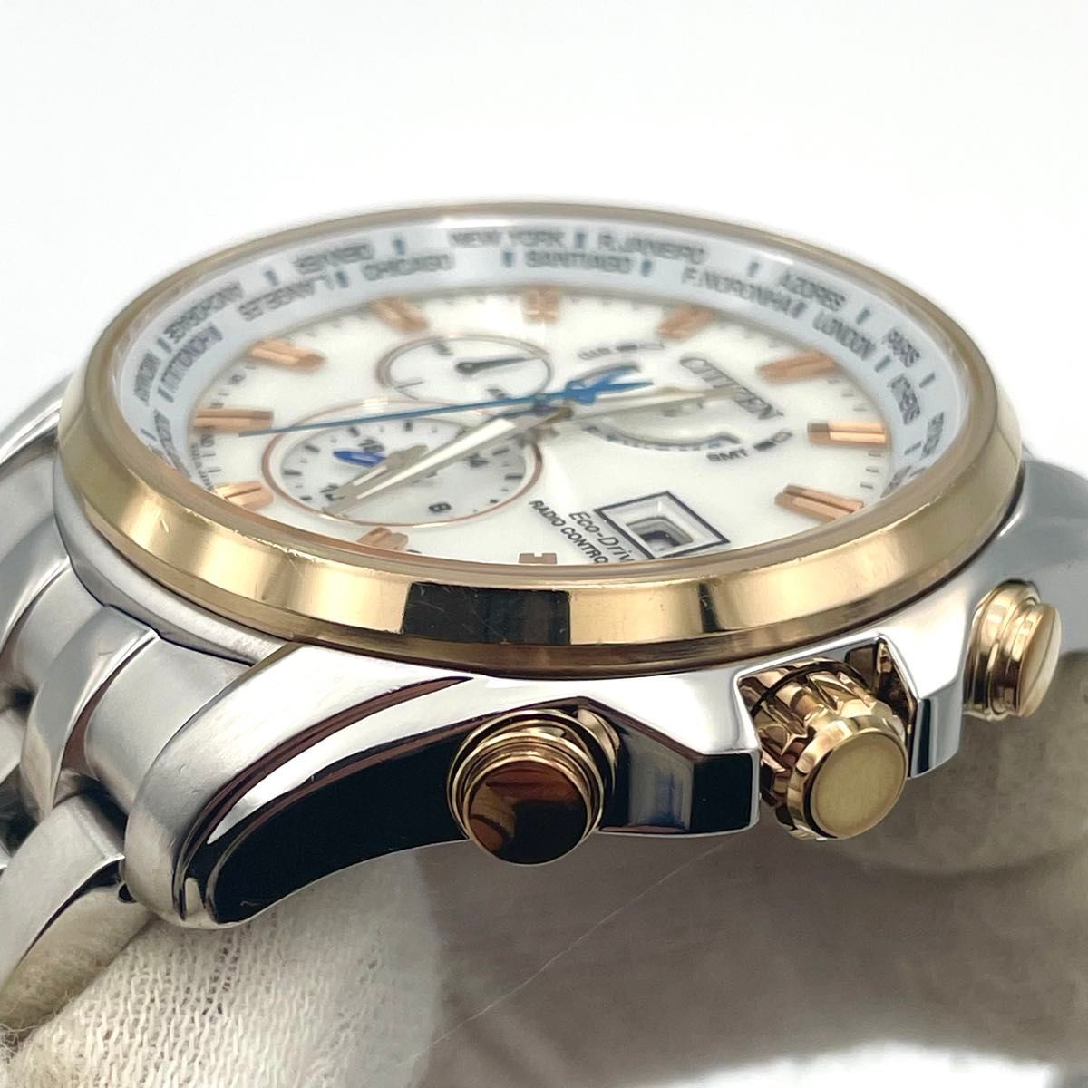 Citizen Attesa AT9064-53A H820 Limited Eco-Drive Radio Titanium