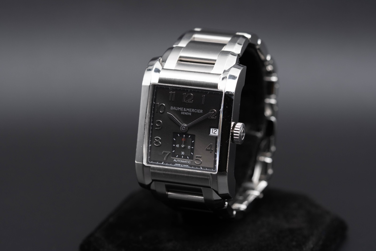 Baume & Mercier Hampton Gray Men’s Watch – 65697